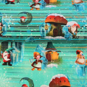 Winter Gnomes French Terry Winter Gnomes French Terry