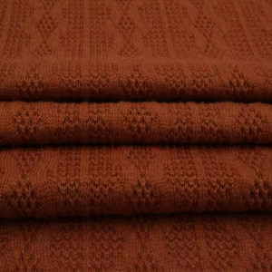Rust Cable Sweater Knit Rust Cable Sweater Knit
