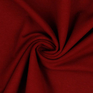 Bordeaux Organic Cotton Lycra Knit Bordeaux Organic Cotton Lycra Knit
