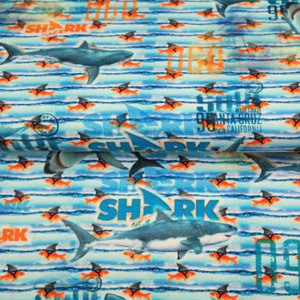Sharks Cotton Lycra Sharks Cotton Lycra