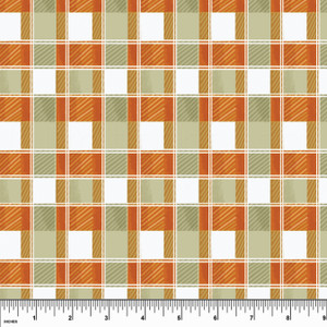 Custom Wilderness Plaid Cotton Lycra Knit Custom Wilderness Plaid Cotton Lycra Knit