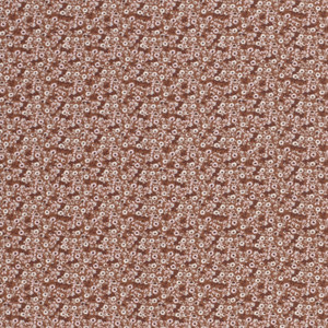 Tiny Blooms on Brick Cotton Lycr6