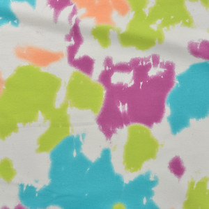 Violet, Aqua & Lime Tie Dye French Terry Knit Violet, Aqua & Lime Tie Dye French Terry Knit