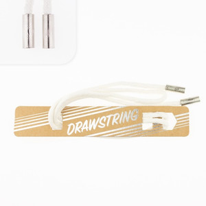Ivory 100% Cotton Round Hoodie Drawstring Cord Ivory 100% Cotton Round Hoodie Drawstring Cord