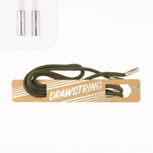 Olive Green 100% Cotton Round Hoodie Drawstring Cord Olive Green 100% Cotton Round Hoodie Drawstring Cord