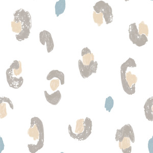 Leopard Spots on Ivory Cotton Lycra Knit Leopard Spots on Ivory Cotton Lycra Knit