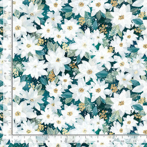 Dear Stella Star Poinsettias Quilting Cotton Dear Stella Star Poinsettias Quilting Cotton