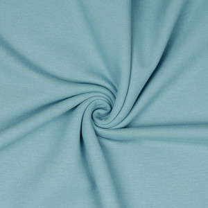 Dusty Blue Organic Sweatshirt Fleece