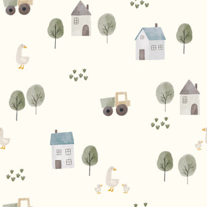 Country Town Organic French Terry