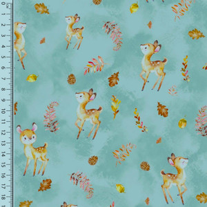 Fall Deer Cotton Lycra Fall Deer Cotton Lycra
