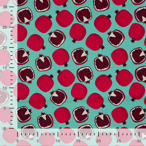 Pomegranates French Terry