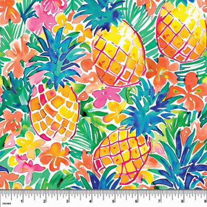 Custom Preppy Pineapple UV 50+ Swim Custom Preppy Pineapple UV 50+ Swim