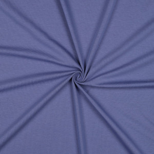 Periwinkle Organic Cotton Lycra Knit