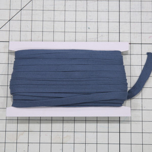Denim Blue 17mm Cotton Cord - Sold by the Yard