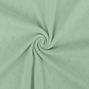 Sage Diamond Pointelle Rib Knit Sage Diamond Pointelle Rib Knit