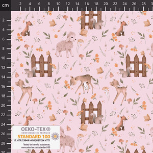 Stof Fabrics Animal Babies Cotton Lycra Knit Stof Fabrics Animal Babies Cotton Lycra Knit