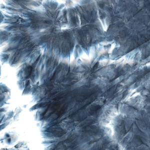 Slate Tie Dye Double Brushed Poly