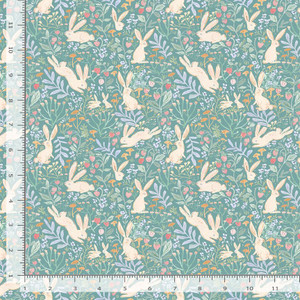 Dear Stella Field of Bunnies Quilting Cotton Dear Stella Field of Bunnies Quilting Cotton