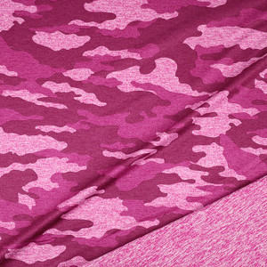 Fuchsia Camo Reversible Premium Athletic Knit Fuchsia Camo Reversible Premium Athletic Knit