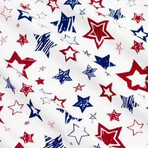 Red & Blue Stars Quilting Cotton Red & Blue Stars Quilting Cotton
