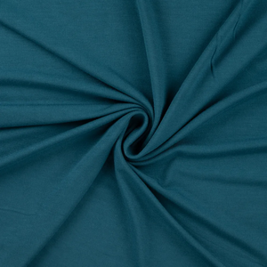 Petrol Bamboo Lycra Knit