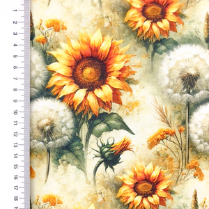 Sunflowers and Dandelions Viscose Lycra Sunflowers and Dandelions Viscose Lycra