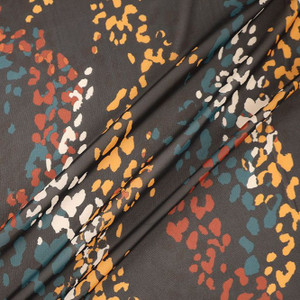 Abstract Leopard Print Chiffon Abstract Leopard Print Chiffon