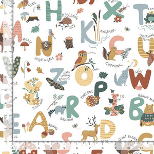 Dear Stella Alphabet City Quilting Cotton