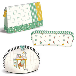 Riley Blake Memories Pouch Quilting Cotton Panel