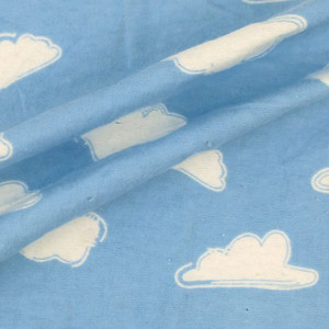 Clouds on Blue Flannel Clouds on Blue Flannel