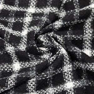 City Chic Plaid Wool Coating