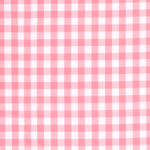 Pink Gingham Poplin