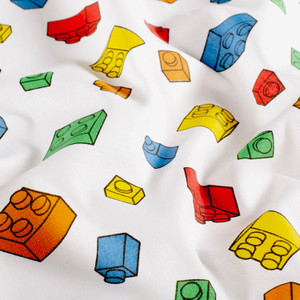 Building Bricks Poplin