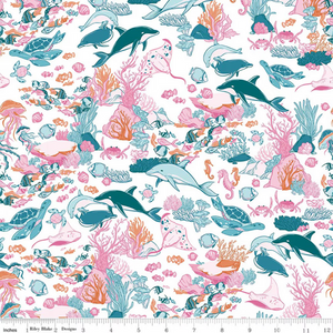 Riley Blake Reef Main Quilting Cotton