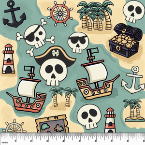 Custom Pirate Island Swim