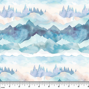 Misty Mountians Vintage Tri-Blend Cotton Lycra