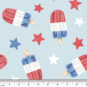 Land of Liberty Popsicles Vintage Tri-Blend Cotton Lycra