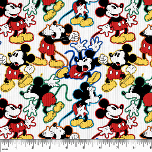 Custom Classic Mickey Rib Knit