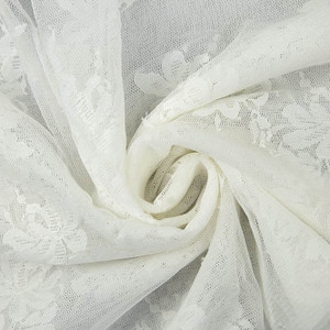 Ivory Stretch Lace