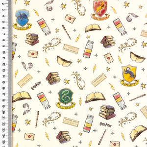 Harry Potter ™© House Crests Poplin