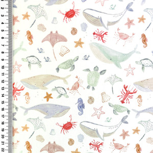 Ocean Friends Poplin