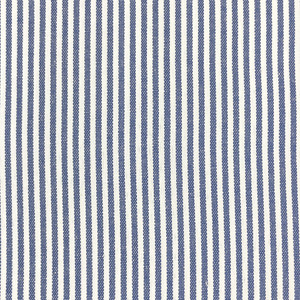 Denim Blue Striped Chambray
