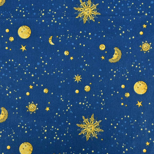 Celestial Space Poplin