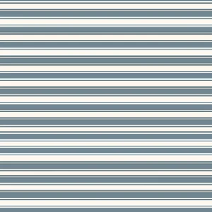 Dusty Blue Variable Stripe Cotton Lycra Knit