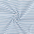 Yarn Dyed Denim Blue Stripes on White Cotton Lycra