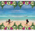 Hula Girls on Cotton Lycra 48"x 55" Panel