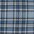Blue Plaid Rib Knit