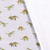 Dinosaurs on Heather Gray French Terry