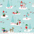 Riley Blake Pixie Noel Christmas Stripe Quilting Cotton