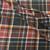 Orange & Black Plaid Double Brushed Poly
